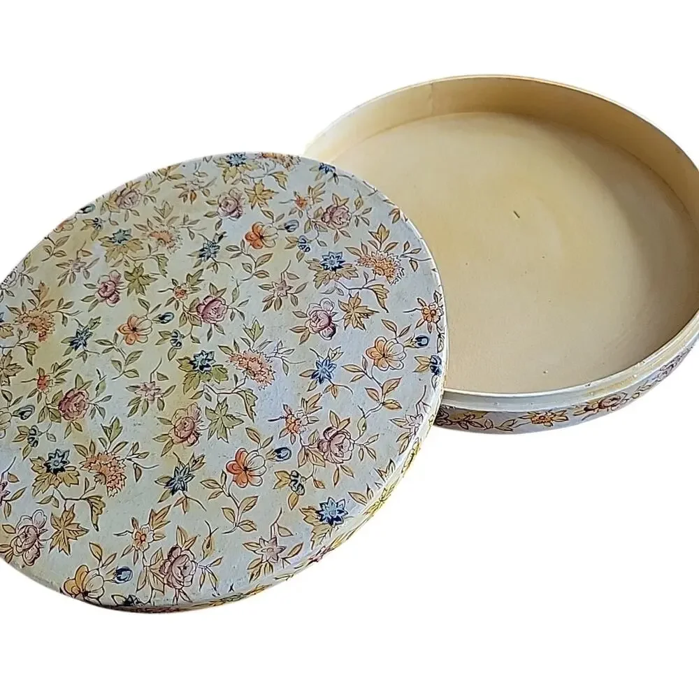 Japanese Chintz Divided Plate Hors d'oeuvres Platter Antique Cottage Chic BOXED